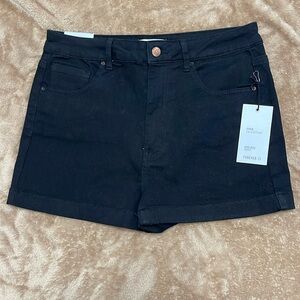 Black High Waisted Shorts